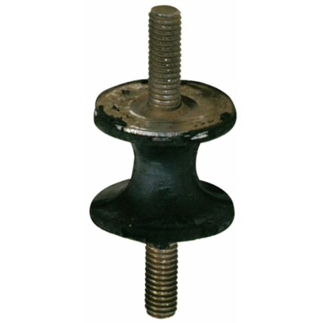 Antivibranti cilindrici sgolati 24x20mm M6