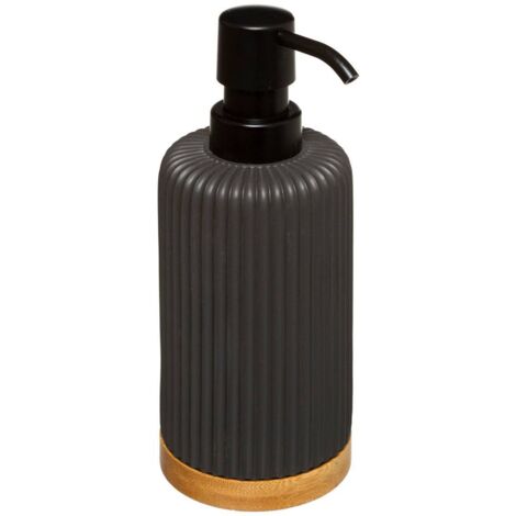 Distributore di sapone modern color 270ml nero  - 5five