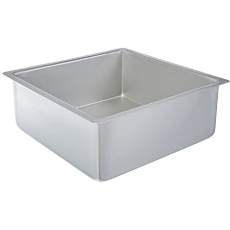 Decora 0062606 Teglia Professionale 25x25xh10cm Quadrata Anodizzata (1/4)