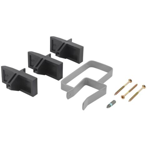 wolfcraft Set di fissaggio per cartongesso, 8 pz. I 4040000 I Strumento di fissaggio per montare il cartongesso su intelaiature