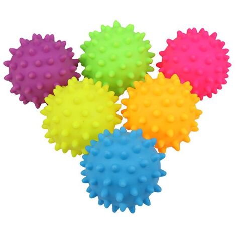 Massaggiagengive - Palla con cigolio e sporgenze 8,5 cm - 1 pz. (1/3)