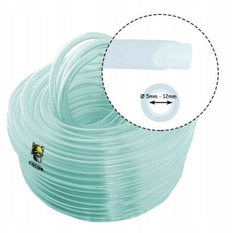 Tubo benzina tubo olio cavo PVC 12mm 1m