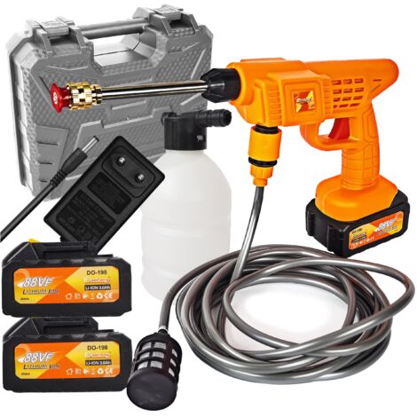 IDROPULITRICE A BATTERIA 800W DA GIARDINO PER LA PULIZIA DEI VETRI CUBE SET (1/5)