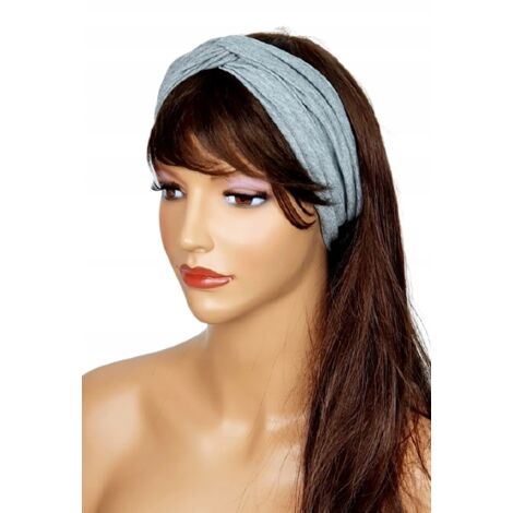 Elegante fascia per capelli da donna in viscosa, sagomata, perfetta per l'estate