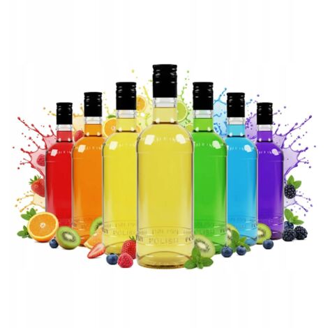 50x Bottiglie di vetro BOTTIGLIA DI VETRO DI LUSSO DA 500 ml PER VINO LIQUORI 0,5 l (1/5)
