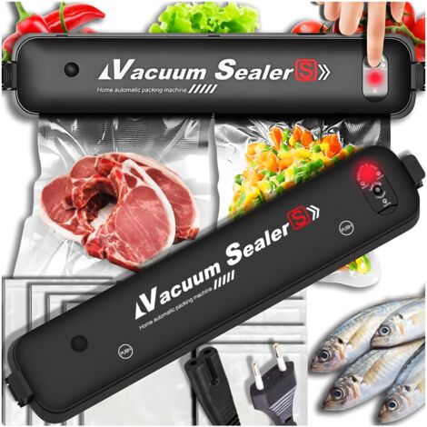 MACCHINA PER IL SOTTOVUOTO PER LA SIGILLATURA DI FILM ALIMENTARI + 10 SACCHETTI