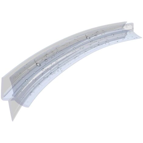 Guarnizione per porta doccia ad arco semicircolare DK13 4mm 2x50cm