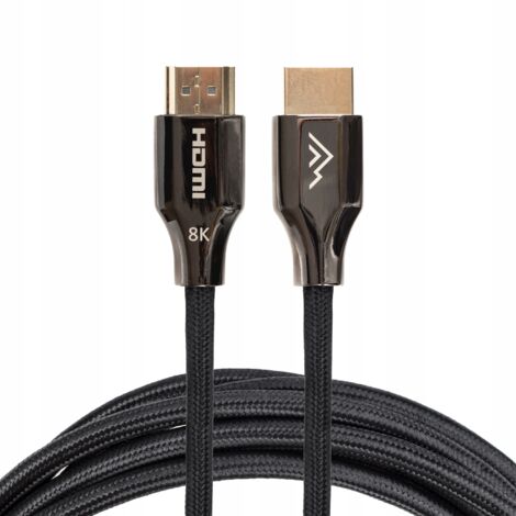 Cavo HDMI 10K/8K 1,8m - Confezione Da 3 - Ultra HD Alta Velocità, Compatibile Con TV, Monitor, Proiettori