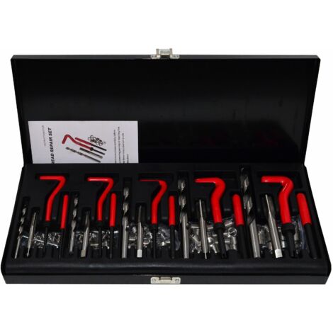 KIT RIPARAZIONE FILETTATURA AWTOOLS M5-M12 131 pz BLACK LINE