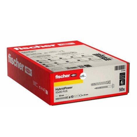 FISCHER HYBRIDPOWER PLUG 10x90 /50pz. CHIAVE IGNIFUGA