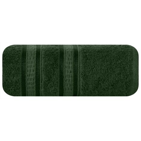 ASCIUGAMANO IN BAMBÙ ANTIBATTERICO EUROFIRANY MILA 70X140CM VERDE BOTTIGLIA