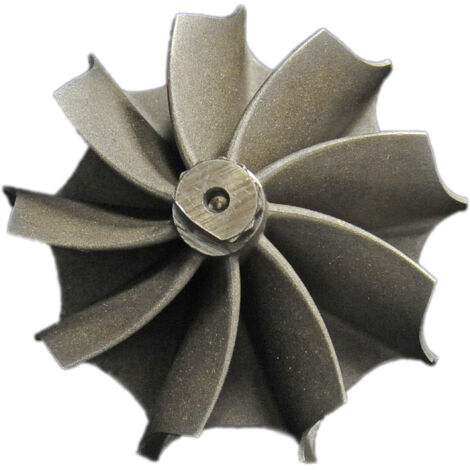 Ruota dell'albero turbo ad alto flusso a 9 pale IHI RHV5 56/63 rotore (1/3)