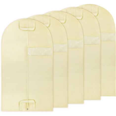 Set copriabiti Baggi 100x60 cm 5 pezzi beige