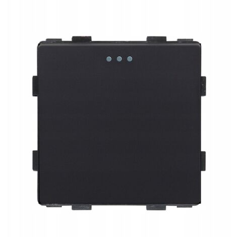 Interruttore luce 1P inserto meccanico nero RTX SH (1/5)