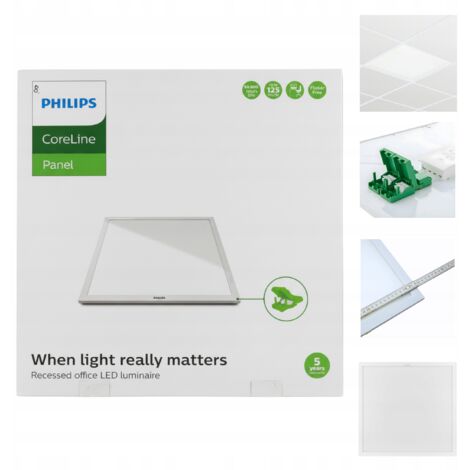 Philips Panel CoreLine LED 62 x 62cm RC133V G4 LED34S/830 PSD W62L62OC (1/5)