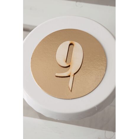 Statuina numero per cake topper NOVE 9 (1/5)