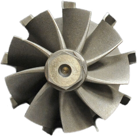 Rotore ad alto flusso con ruota dell'albero turbo a 9 pale 012-0116 TF035 37.3/43 (1/3)