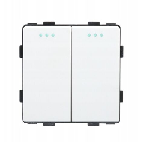 Interruttore luce 2P inserto meccanico bianco RTX SH (1/5)
