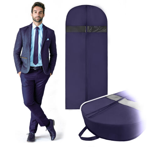 Copriabito protettivo lungo Baggi blu navy 150x60x15 cm - SEVERNO Home (1/5)