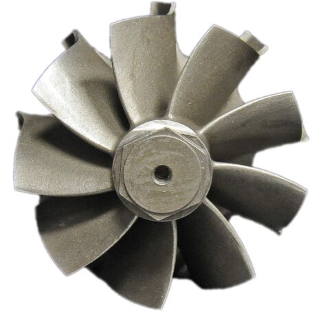 Rotore ad alto flusso con albero turbo a 9 pale 012-0210 B58 59/64 (1/3)