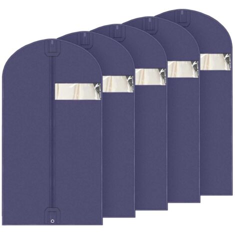 Set copriabiti Baggi 100x60 cm 5 pezzi blu navy (1/5)