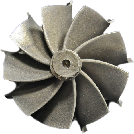 Rotore ad alto flusso con albero turbo a 9 pale 012-0147 B03 49/55 (1/3)