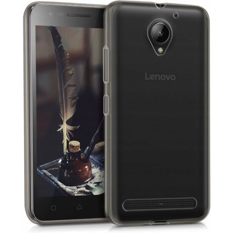 kwmobile Custodia per Lenovo C2 (5""), trasparente, morbida, sottile, flessibile (1/4)