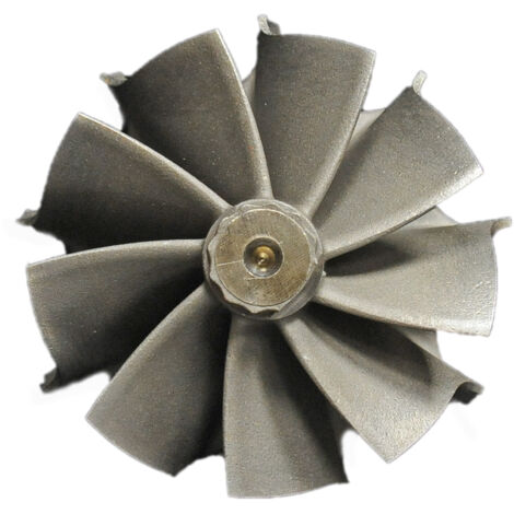 Rotore ad alto flusso con ruota dell'albero turbo 012-0056 9 pale K04 012-0056 46,5/52 (1/3)
