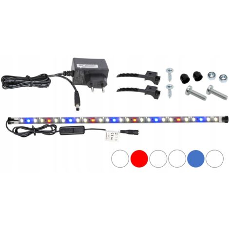 Lampada fluorescente a LED per acquario FULL SPECTRUM da 70 cm GROW