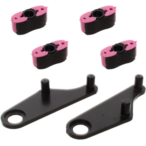 Kit di riparazione tettuccio apribile Renault Megane II 02-08 2 cerniere + 4 cursori 6 pezzi Set