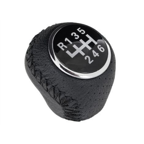 Pomello del cambio Citroen Jumper I II 94-14 NERO + CROMATO 6 MARCE