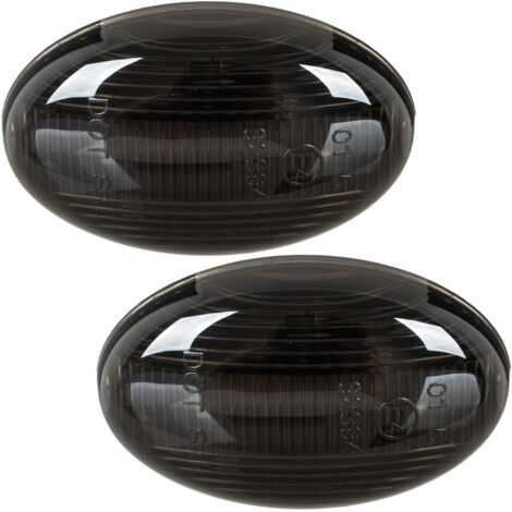 Smart Fortwo 450 98-07 Indicatore di direzione laterale a LED SMOKED DYNAMIC 2 pezzi SET