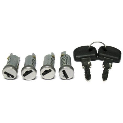 Cilindri serratura Fiat Ducato 82-94 set 4 pezzi