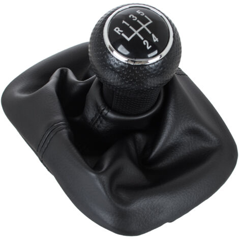 Pomello del cambio NERO VW Golf IV 98-05 + FORO 12MM