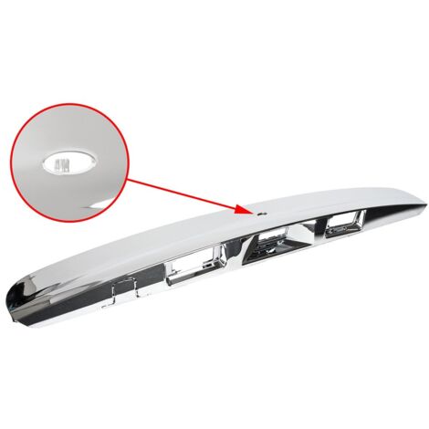 Nissan Qashqai J10 06-13 Modanatura cromata per portellone posteriore + foro per chiave SMART