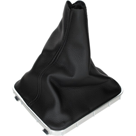 Cuffia leva cambio Opel Zafira B 05-15 NERA + PICCOLA cornice CROMATA