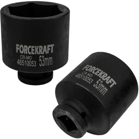 Bussola a impatto profondo FORCEKRAFT 53 mm 3/4" a 6 punte (1/4)