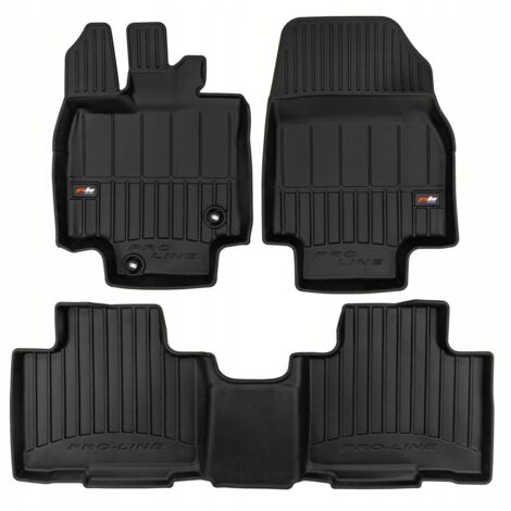 TAPPETINI IN GOMMA E TAPPETINI PER PORTE Toyota Highlander 4 dal 2019 - 3D Trough