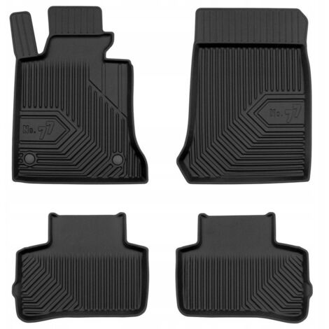 MERCEDES GLK X204 2008-2015 TAPPETINI IN GOMMA VASSOI 77 (1/5)