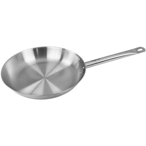 Padella Mega-M in acciaio inox, diametro 30 cm N