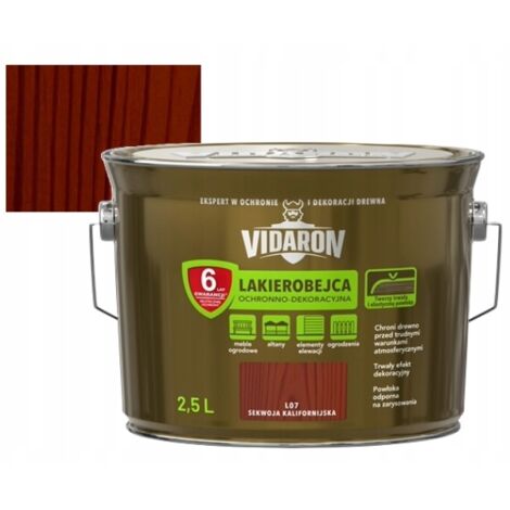 Vernice protettiva e decorativa per legno di sequoia californiano 2,5 l