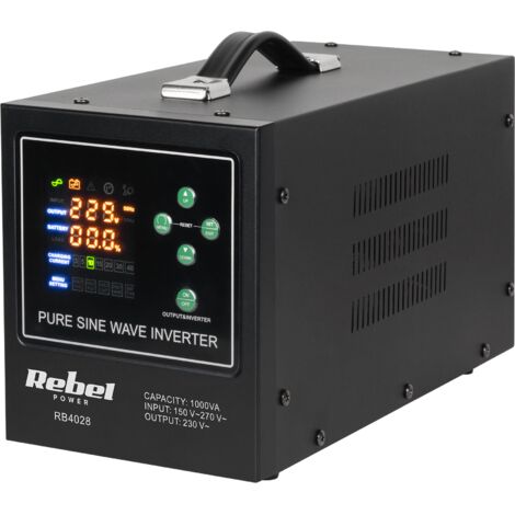 Convertitore di alimentazione di emergenza Rebel POWER-1000-LFP4 12V 230V 1000VA/700W