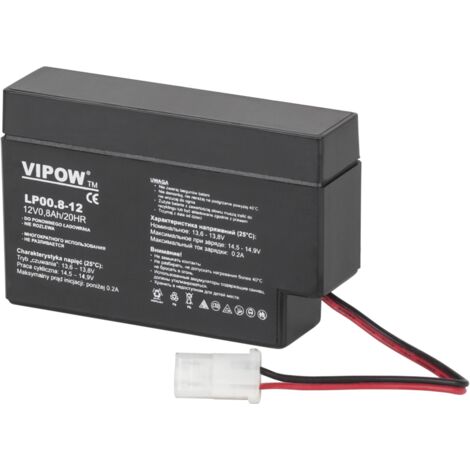 Batteria al gel Vipow 12V/0.8Ah (1/5)