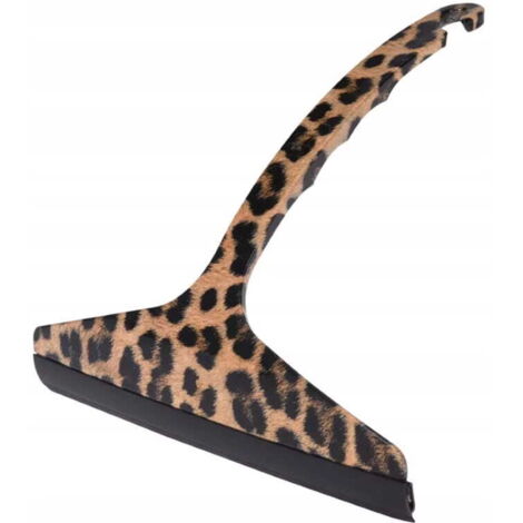Tergivetro per finestre e piastrelle 21x20cm Stampa leopardata in plastica