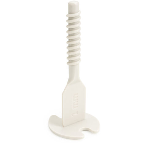 Vite clip sistema PRO-LEVELING per livellamento piastrelle fuga 1mm, 100 pezzi