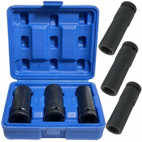 Kit di boccole d'impatto 1/2" /17 MM / 19 MM / 21 (1/5)