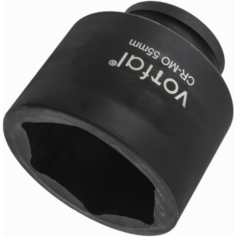 Presadino d'impatto per chiave a impatto 3/4 pollici 55 mm lungo 80 mm CR-MO 6 punti (1/3)