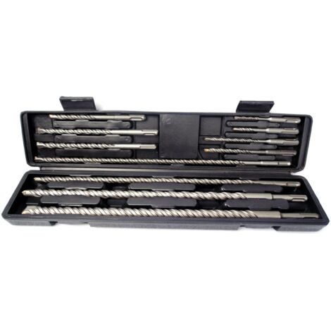 Set di punte per cemento, muro, mattoni 5-20mm SDS-Plus 11 pezzi punta SDS+ (1/5)