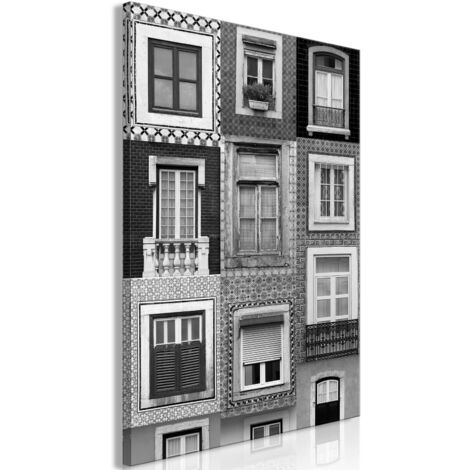 Immagine - Finestre decorate (1 pezzo) verticali (1/4)