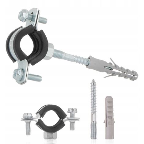 Fascetta metallica con gomma per tubi da 3/4" 26-30mm (1/3)